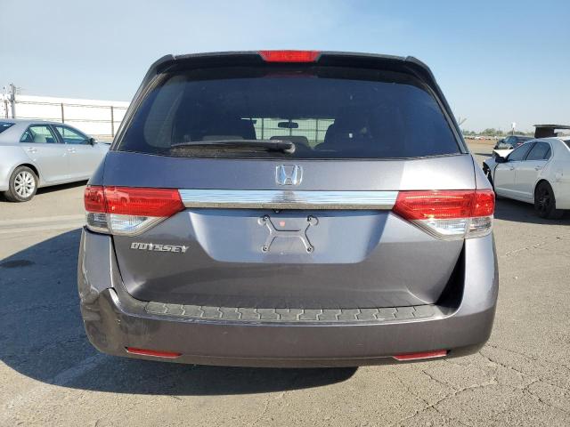 5FNRL5H41EB090870 - 2014 HONDA ODYSSEY EX GRAY photo 6