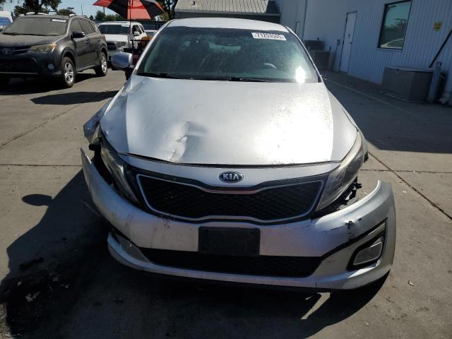 5XXGN4A75FG519152 - 2015 KIA OPTIMA EX SILVER photo 5