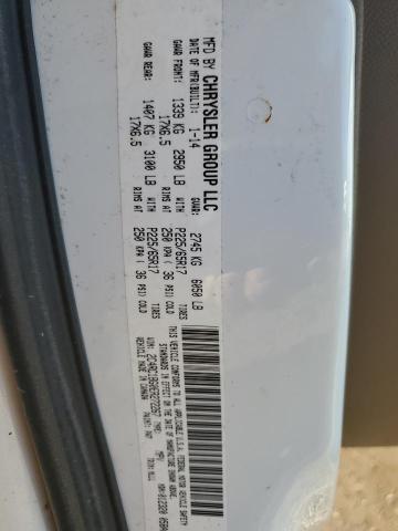 2C4RC1BG0ER272267 - 2014 CHRYSLER TOWN & COU TOURING Ağ foto 13