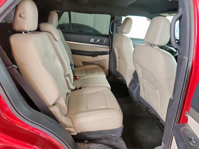1FM5K7D86KGA08005 - 2019 FORD EXPLORER XLT Красный фото 11