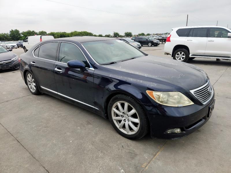 JTHGL46F875007024 - 2007 LEXUS LS 460L BLACK photo 4