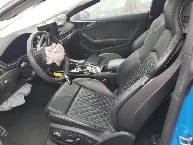 WAUP4AF56MA028233 - 2021 AUDI S5 PREMIUM PLUS ლურჯი ფოტო 7