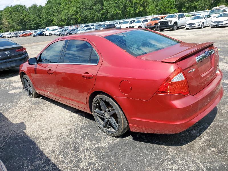 3FAHP0JG3AR275380 - 2010 FORD FUSION SEL 红色 照片 2