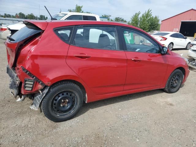 KMHCT5AE6DU081754 - 2013 HYUNDAI ACCENT GLS 红色 照片 3