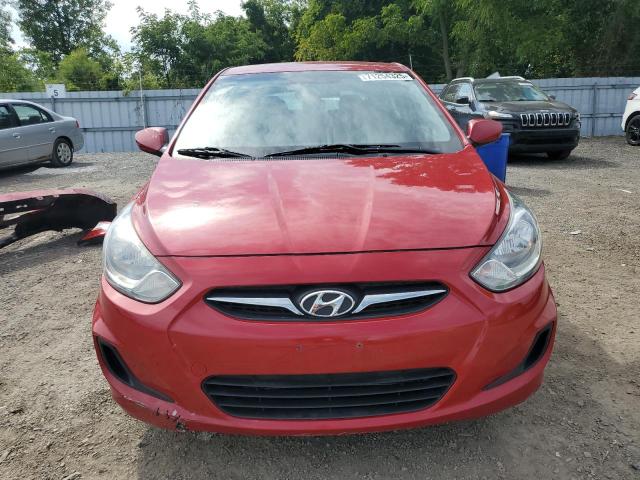 KMHCT5AE6DU081754 - 2013 HYUNDAI ACCENT GLS 红色 照片 5