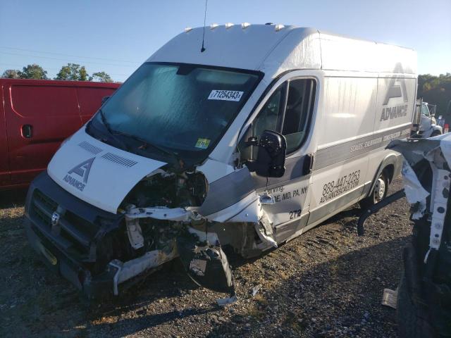 3C6TRVCG2GE122781 - 2016 RAM PROMASTER 2500 HIGH Blanc photo 1