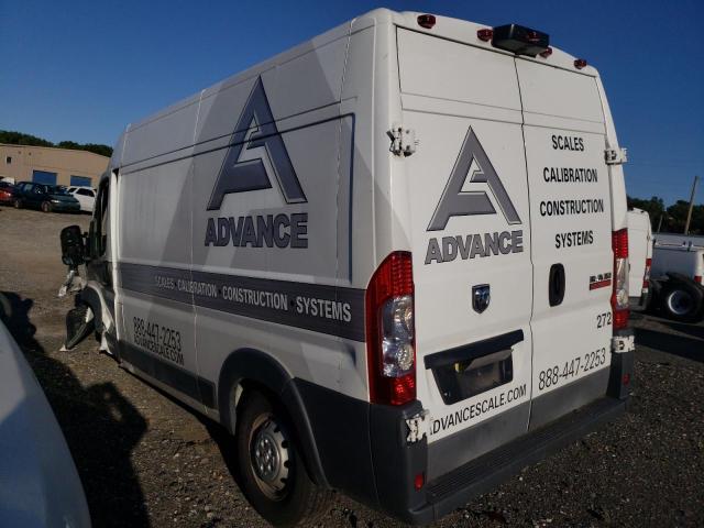 3C6TRVCG2GE122781 - 2016 RAM PROMASTER 2500 HIGH Blanc photo 2