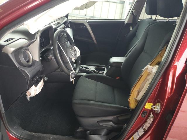 2T3BFREV6JW818068 - 2018 TOYOTA RAV4 LE Rojo foto 7