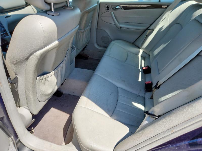 WDBRF92H26F769679 - 2006 MERCEDES-BENZ C 280 4MATIC BLUE photo 10