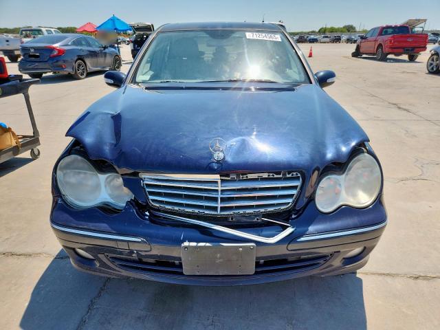 WDBRF92H26F769679 - 2006 MERCEDES-BENZ C 280 4MATIC BLUE photo 5