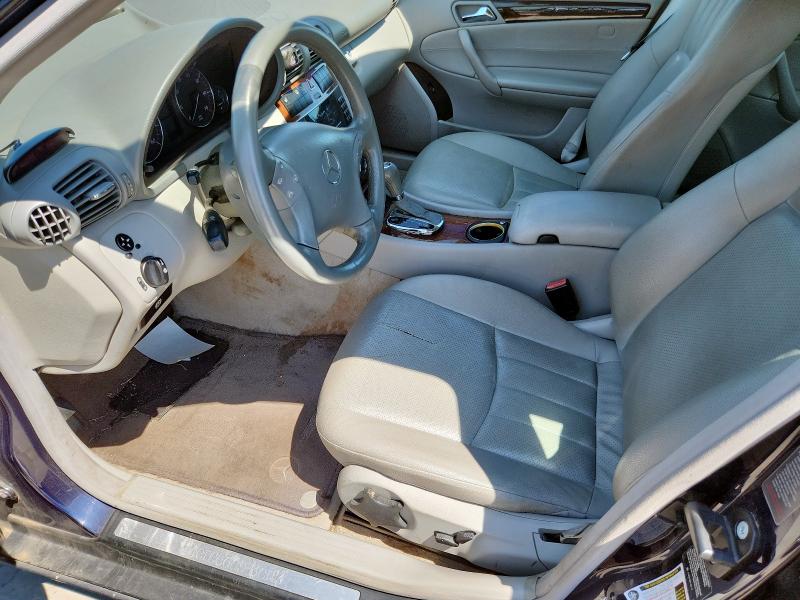 WDBRF92H26F769679 - 2006 MERCEDES-BENZ C 280 4MATIC BLUE photo 7