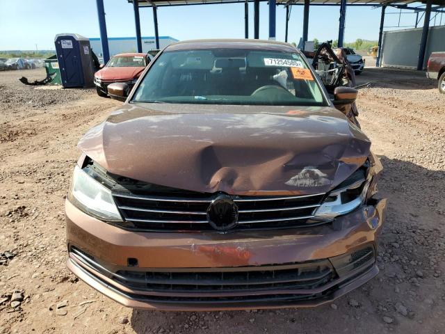 3VW2B7AJ9HM221069 - 2017 VOLKSWAGEN JETTA S BROWN photo 5