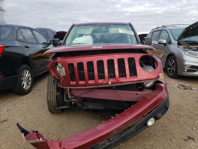 1C4NJRFB9GD597295 - 2016 JEEP PATRIOT LATITUDE RED photo 5