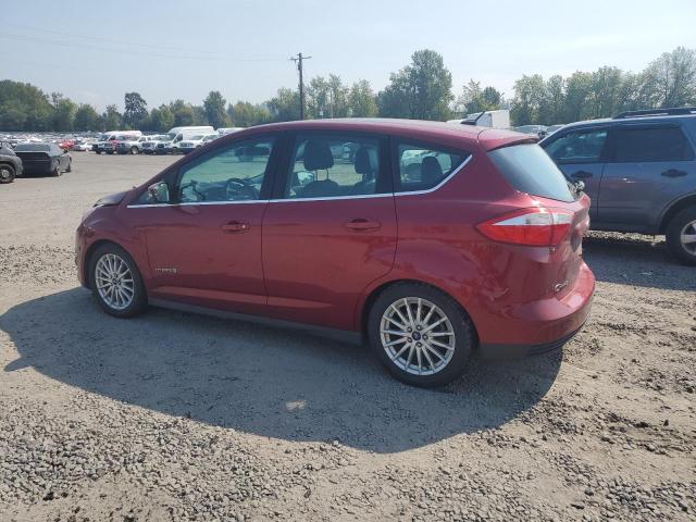1FADP5BU1DL537187 - 2013 FORD C-MAX SEL RED photo 2