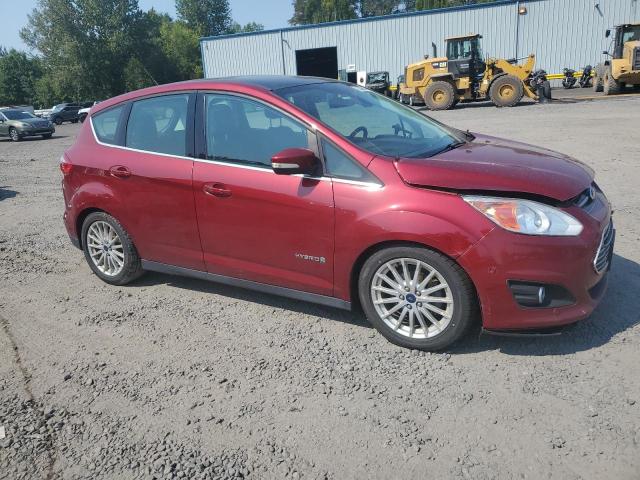 1FADP5BU1DL537187 - 2013 FORD C-MAX SEL RED photo 4