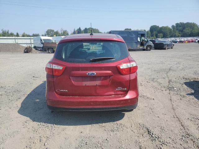 1FADP5BU1DL537187 - 2013 FORD C-MAX SEL RED photo 6