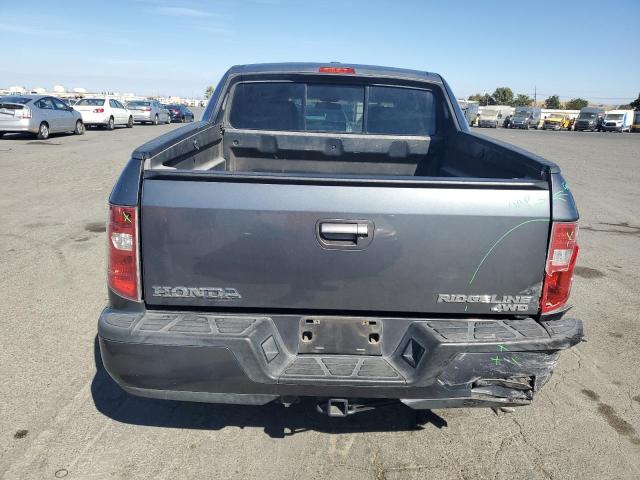 5FPYK1F53AB006519 - 2010 HONDA RIDGELINE RTL CHARCOAL photo 6