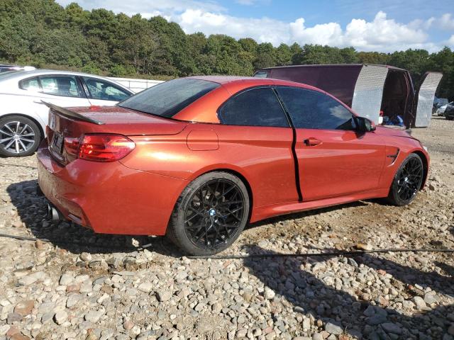 WBS3U9C51HP970710 - 2017 BMW M4 ORANGE photo 3