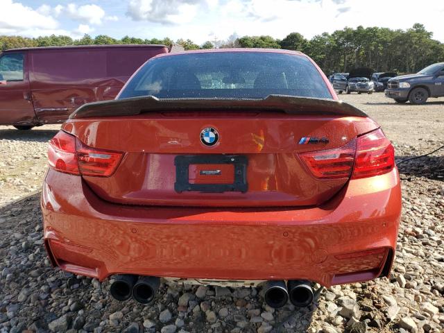 WBS3U9C51HP970710 - 2017 BMW M4 ORANGE photo 6