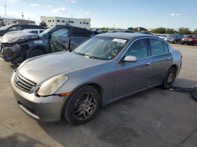 JNKCV51E85M216019 - 2005 INFINITI G35 CHARCOAL photo 1