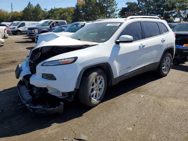 1C4PJMCB9FW679465 - 2015 JEEP CHEROKEE LATITUDE WHITE photo 1