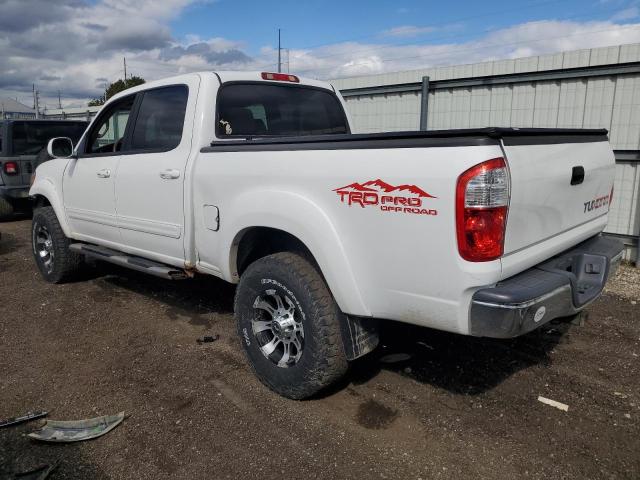 5TBDT44145S501621 - 2005 TOYOTA TUNDRA DOUBLE CAB SR5 WHITE photo 2