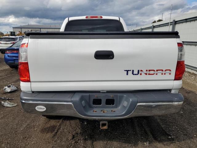 5TBDT44145S501621 - 2005 TOYOTA TUNDRA DOUBLE CAB SR5 WHITE photo 6