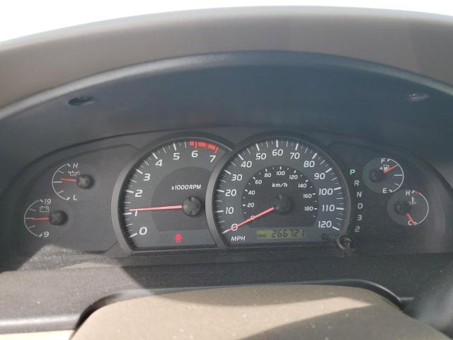 5TBDT44145S501621 - 2005 TOYOTA TUNDRA DOUBLE CAB SR5 WHITE photo 9