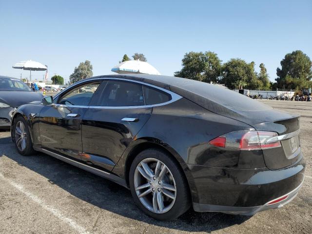 5YJSA1H1XEFP32296 - 2014 TESLA MODEL S BLACK photo 2