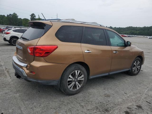 5N1DR2MN0HC603612 - 2017 NISSAN PATHFINDER S BROWN photo 3