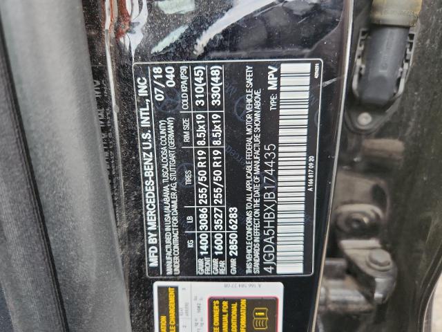 4JGDA5HBXJB174435 - 2018 MERCEDES-BENZ GLE 350 4MATIC BLACK photo 13