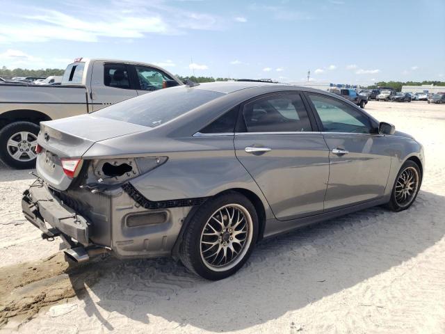 5NPEC4AC6BH068418 - 2011 HYUNDAI SONATA SE Grau Foto 3