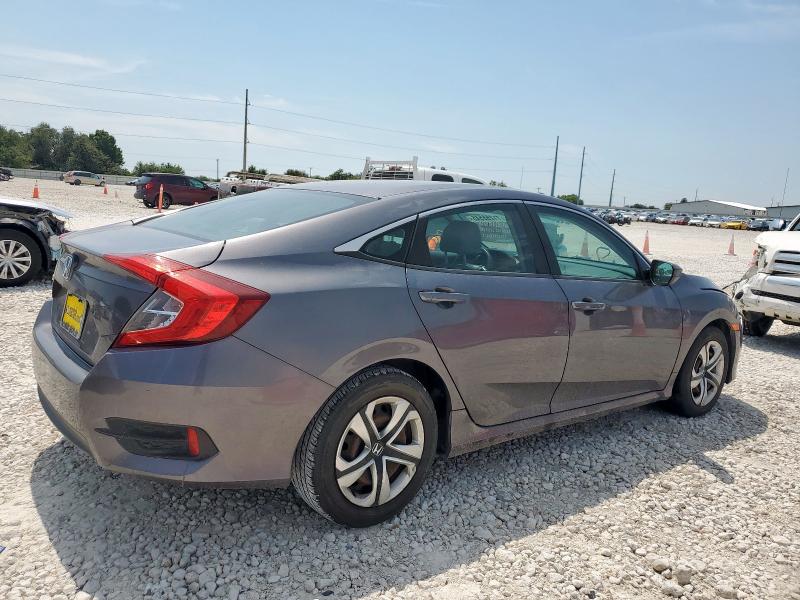 19XFC2F5XHE200323 - 2017 HONDA CIVIC LX ნაცრისფერი ფოტო 3