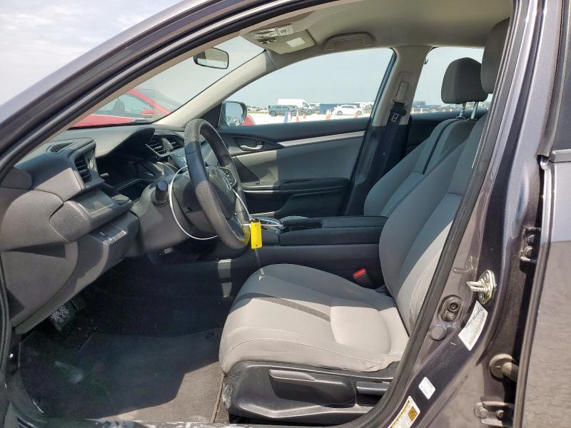 19XFC2F5XHE200323 - 2017 HONDA CIVIC LX ნაცრისფერი ფოტო 7