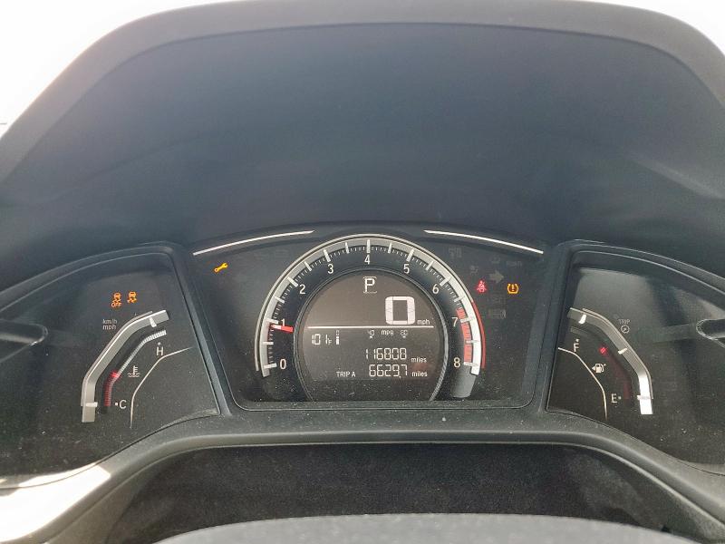 19XFC2F5XHE200323 - 2017 HONDA CIVIC LX ნაცრისფერი ფოტო 9