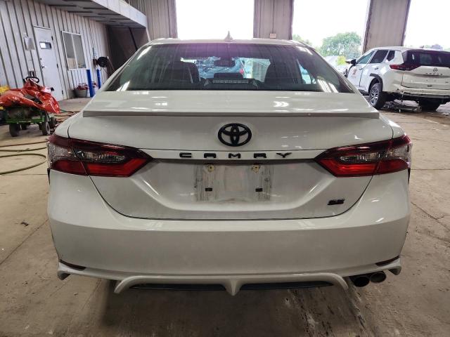 4T1T11AK4PU143435 - 2023 TOYOTA CAMRY SE NIGHT SHADE WHITE photo 6