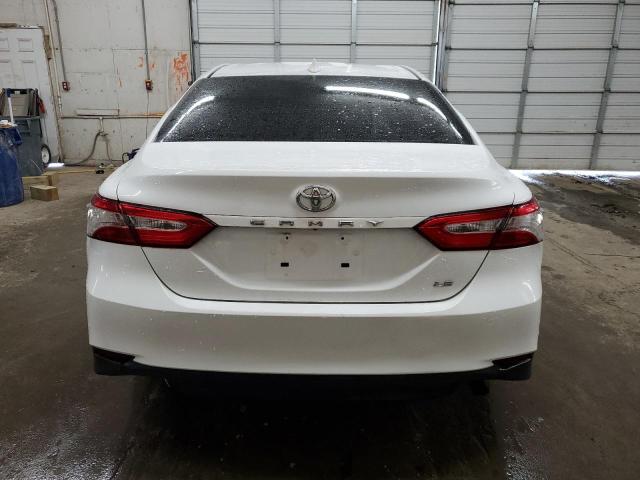 4T1B11HK4KU181046 - 2019 TOYOTA CAMRY L WHITE photo 6