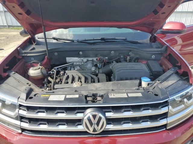 1V2MR2CA9JC518694 - 2018 VOLKSWAGEN ATLAS SEL RED photo 12