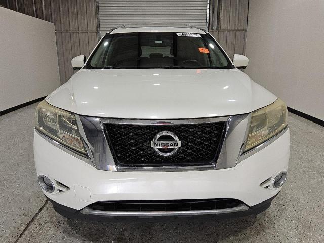5N1AR2MN8FC652542 - 2015 NISSAN PATHFINDER S WHITE photo 5