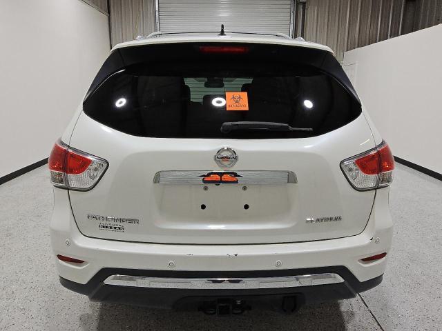 5N1AR2MN8FC652542 - 2015 NISSAN PATHFINDER S WHITE photo 6