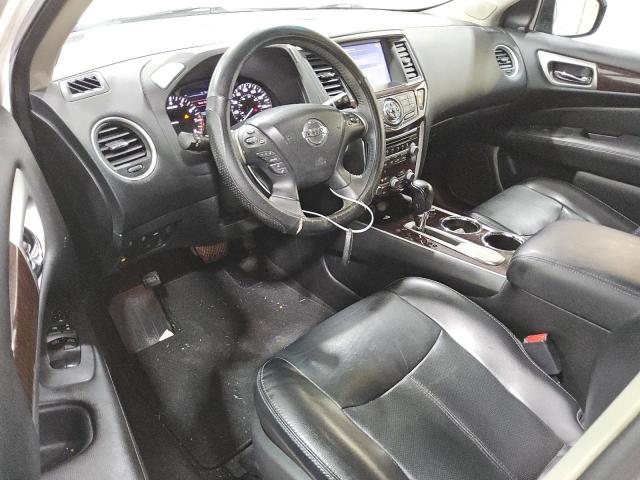 5N1AR2MN8FC652542 - 2015 NISSAN PATHFINDER S WHITE photo 8