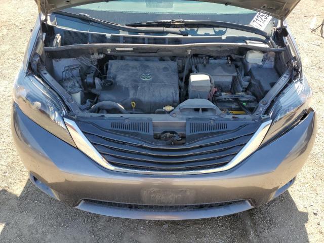 5TDKK3DC3BS059066 - 2011 TOYOTA SIENNA LE GRAY photo 12