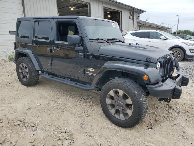 1C4HJWEG6FL752897 - 2015 JEEP WRANGLER U SAHARA 黑色 照片 4