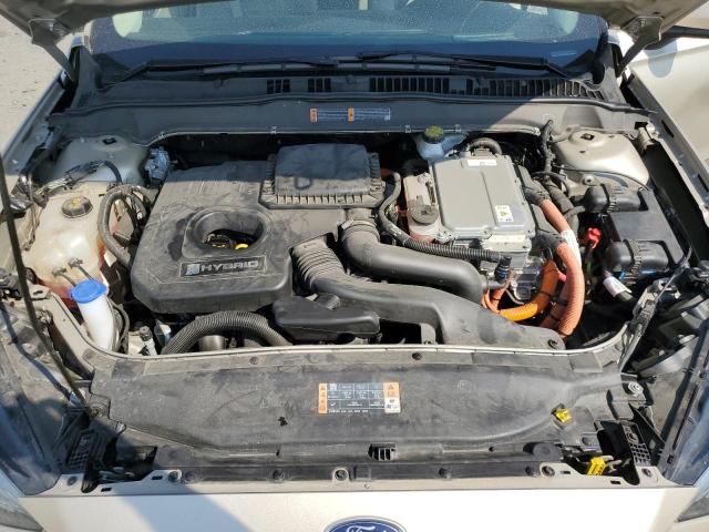 3FA6P0LU5KR206248 - 2019 FORD FUSION SE TAN photo 11