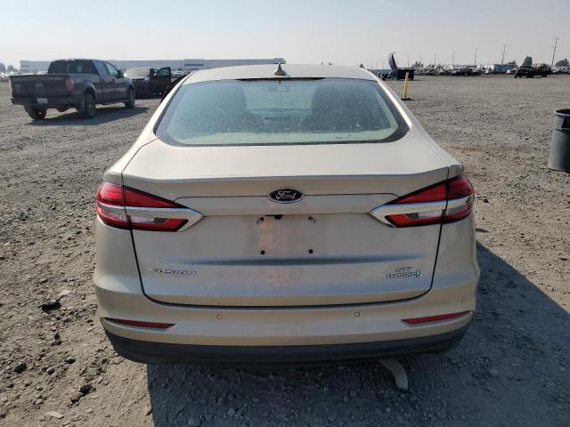 3FA6P0LU5KR206248 - 2019 FORD FUSION SE TAN photo 6