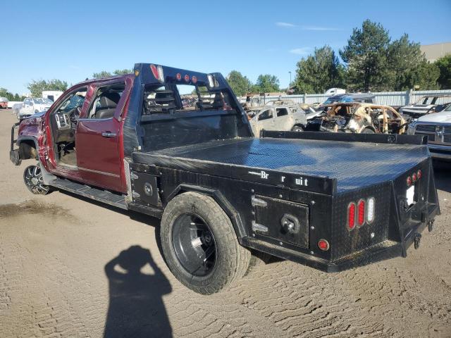 1GT423E87FF520827 - 2015 GMC SIERRA K3500 SLT BURGUNDY photo 2