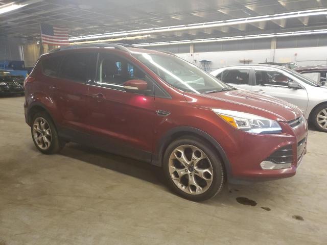 1FMCU9J90DUA15210 - 2013 FORD ESCAPE TITANIUM RED photo 4