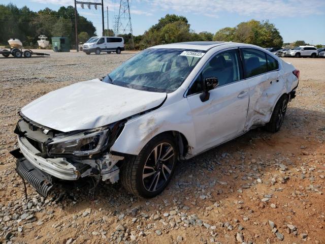 4S3BNAR60J3023933 - 2018 SUBARU LEGACY SPORT WHITE photo 1