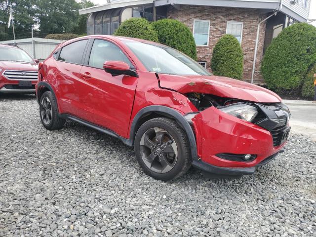 3CZRU6H53JM729438 - 2018 HONDA HR-V EX RED photo 4