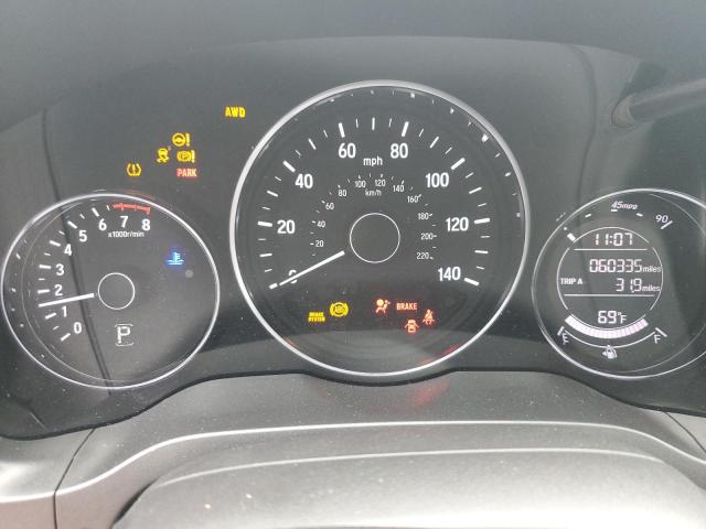 3CZRU6H53JM729438 - 2018 HONDA HR-V EX RED photo 9